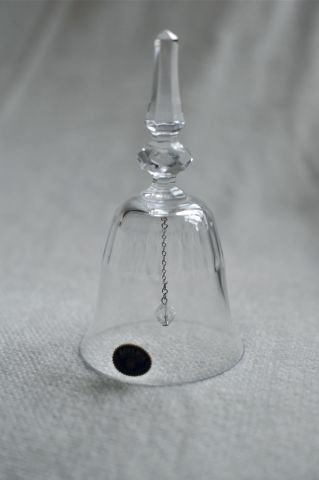 Хрустальный колокольчик с бусиной, Bohemia, Чехия